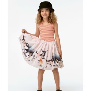 Molo animals skating dress size 2/3